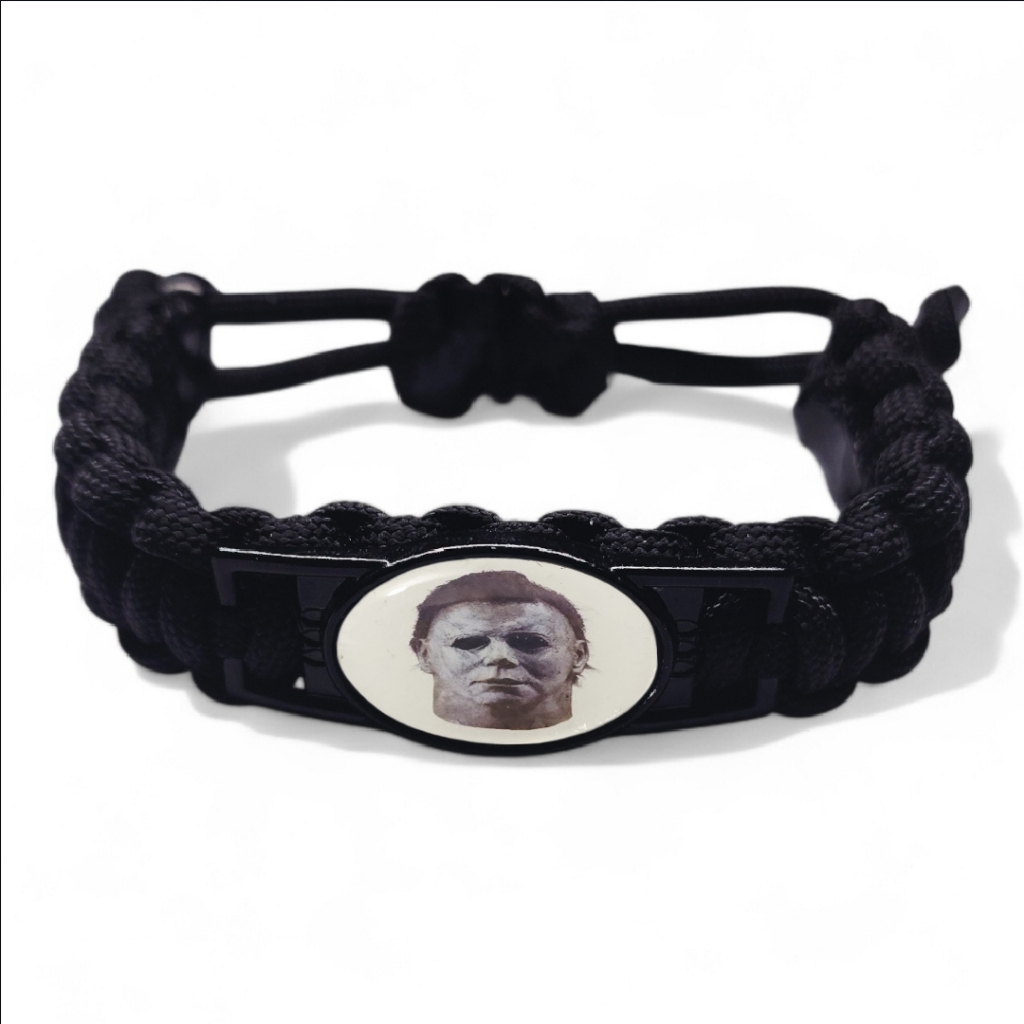 Michael Myers Horror Villian Holloween Adjustable Charm Bracelet